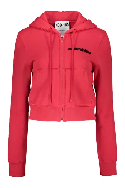 MOSCHINO FULL ZIP HOODIE