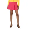 Moschino Fuschia Polka-dot Tweed Mini Skirt