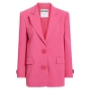 MOSCHINO MOSCHINO FUSCHIA SINGLE-BREASTED BLAZER JACKET