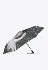 Moschino Graphic-print Umbrella In Multicolor