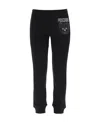 Moschino Gem-embellished Track Pants In Black