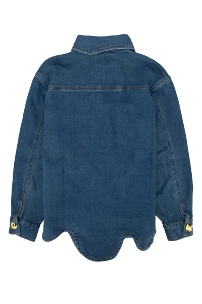 Moschino Kids' Giacca In Mediumblu