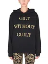 Moschino Couture Gilt Without Guilt Sweatshirt In Multi