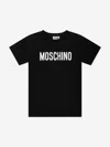 MOSCHINO GIRLS LOGO T-SHIRT DRESS
