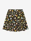 Moschino Teddy Bear-print Skirt In Black