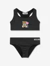 Moschino Swimsuit  Kids Color Black In Black