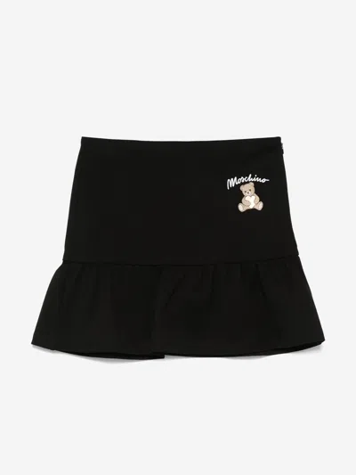 MOSCHINO MOSCHINO GIRLS TEDDY BEAR LOGO SKIRT
