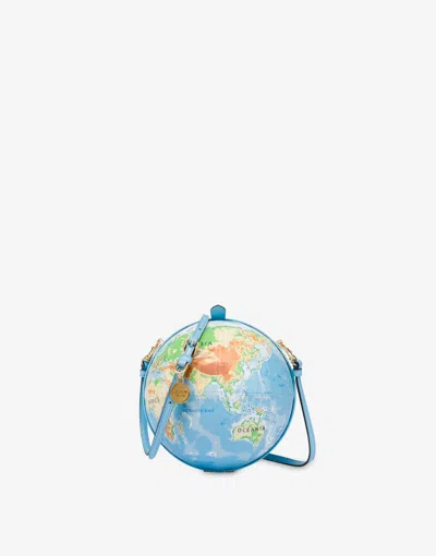 Moschino Globe Bag In Blue