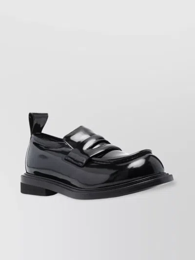 Moschino Glossy Finish Lace-up Brogues