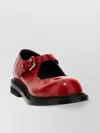 Moschino Glossy Round Toe Ballerina Shoes