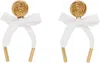 Moschino Bow-embellished Earrings In Multi Old Looking Go