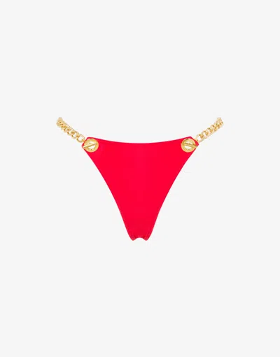 MOSCHINO GOLD CHAIN SWIM BRIEFS