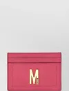 Moschino Gold Rectangular Card Holder