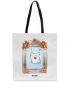 Moschino Gone With The Wind-print Shoulder Bag In White