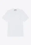 Moschino Goose Embroidery T-shirt In White