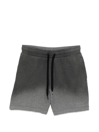Moschino Gradient-effect Shorts In Gray
