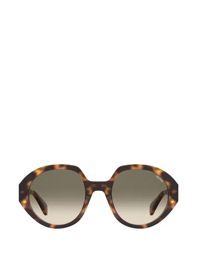 Moschino Gradient-lenses Sunglasses In Green