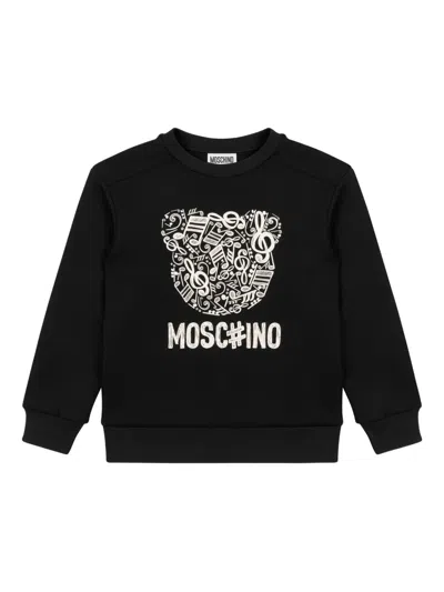 Moschino グラフィック スウェットシャツ In Black