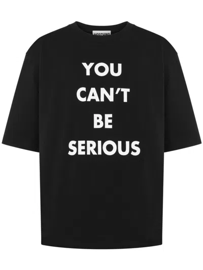 Moschino T-shirt In Black