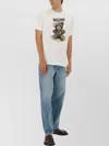 Moschino Teddy Bear Print Crewneck T-shirt In White