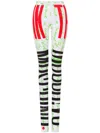 Moschino Graphic-print Leggings In White