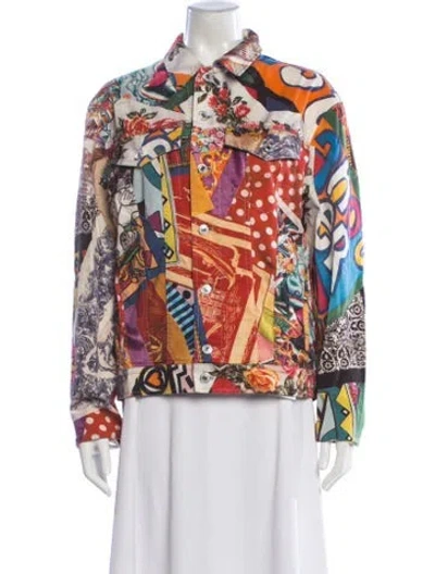 Pre-owned Moschino Graphic Print In Multi