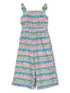 Moschino Graphic-print Sleeveless Jumpsuit In Pink