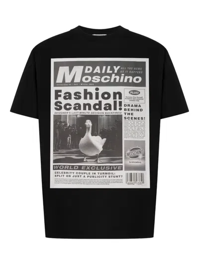 MOSCHINO GRAPHIC-PRINT T-SHIRT
