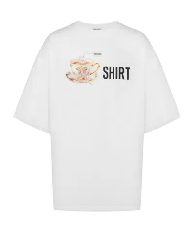 Moschino Graphic-print T-shirt In White