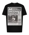 Moschino T-shirt Whit Maxi Print