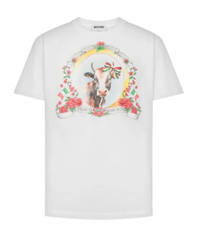 MOSCHINO GRAPHIC-PRINT T-SHIRT