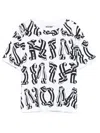Moschino Graphic-print T-shirt In Black