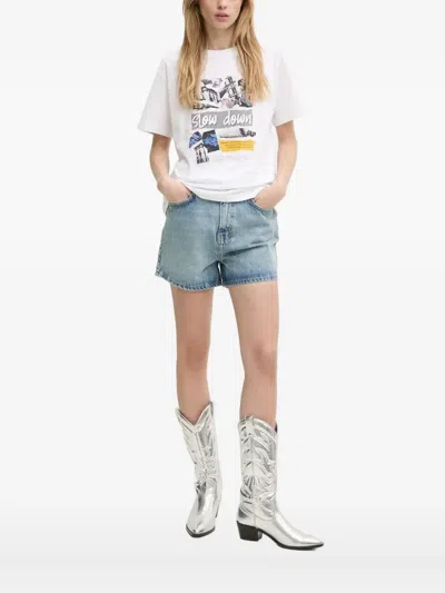 Moschino Graphic-print T-shirt In White