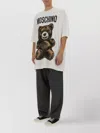 Moschino Oversized T-shirt Maxi Teddy Bear In White
