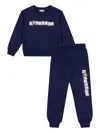 Moschino Graphic-print Tracksuit Set In Blue