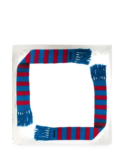 Moschino Graphic Scarf In Multi