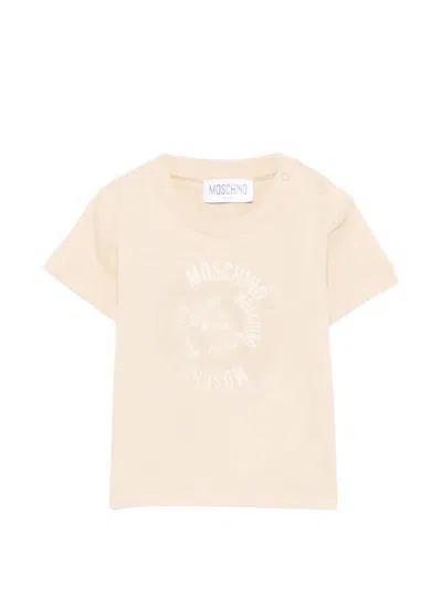 Moschino Babies' Graphic T-shirt In Brown