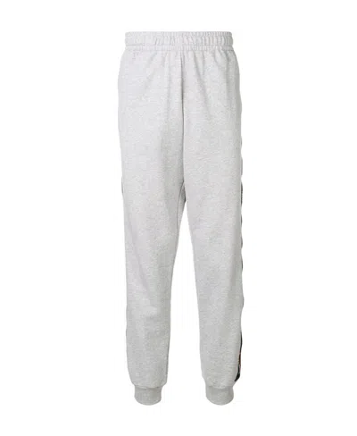 Moschino Gray Sweatpants In White