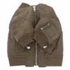 Moschino Green Pets Capsule Bomber Jacket In Green
