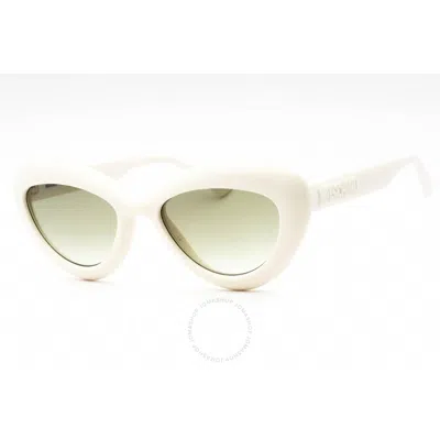 Moschino Green Shaded Cat Eye Ladies Sunglasses Mos163/s 0szj/9k 55