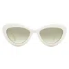 Moschino Women's Mos163/s 55mm Sunglasses In Green