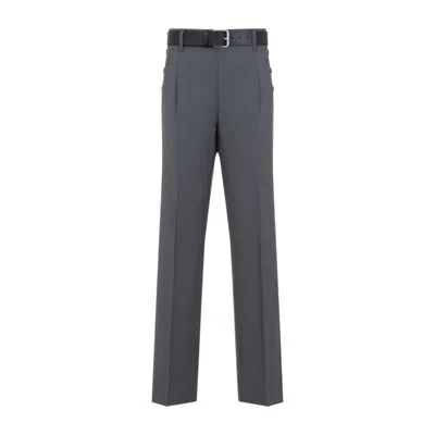 MOSCHINO GREY COTTON PANTS