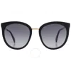Moschino Grey Gradient Cat Eye Ladies Sunglasses Mos083/s 0807/9o 54