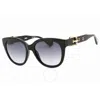 Moschino Grey Gradient Cat Eye Ladies Sunglasses Mos143/s 0807/9o 54