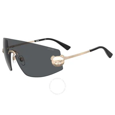 Moschino Grey Shield Ladies Sunglasses Mos120/s 0000/ir 99