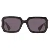 Moschino Grey Square Ladies Sunglasses Mos063/s 0807/ir 53 In Black