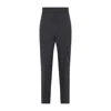 Moschino Tailored Grey Trousers With High Waist In Gray