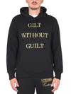 MOSCHINO GUILT WITHOUT GUILT SWEATSHIRT