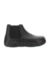 Moschino Black Rubber Gummy Boots In Black