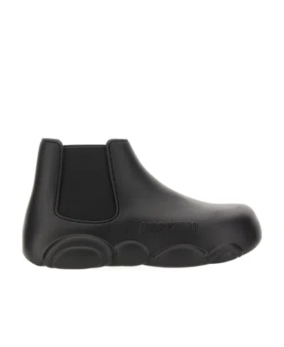 MOSCHINO MOSCHINO GUMMY ANKLE BOOTS